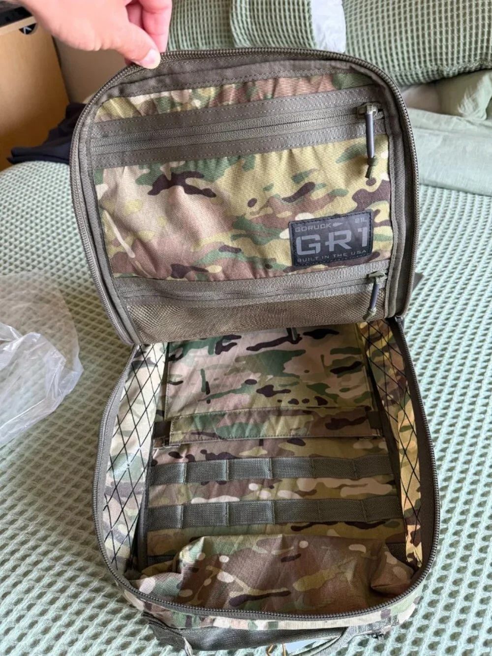 GORUCK GR1 - USA - Waterproof X-PAC - 21L Multicam - NWT